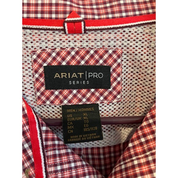 Men’s Ariat Pro Series Button Up XL NEW - Picture 2 of 9